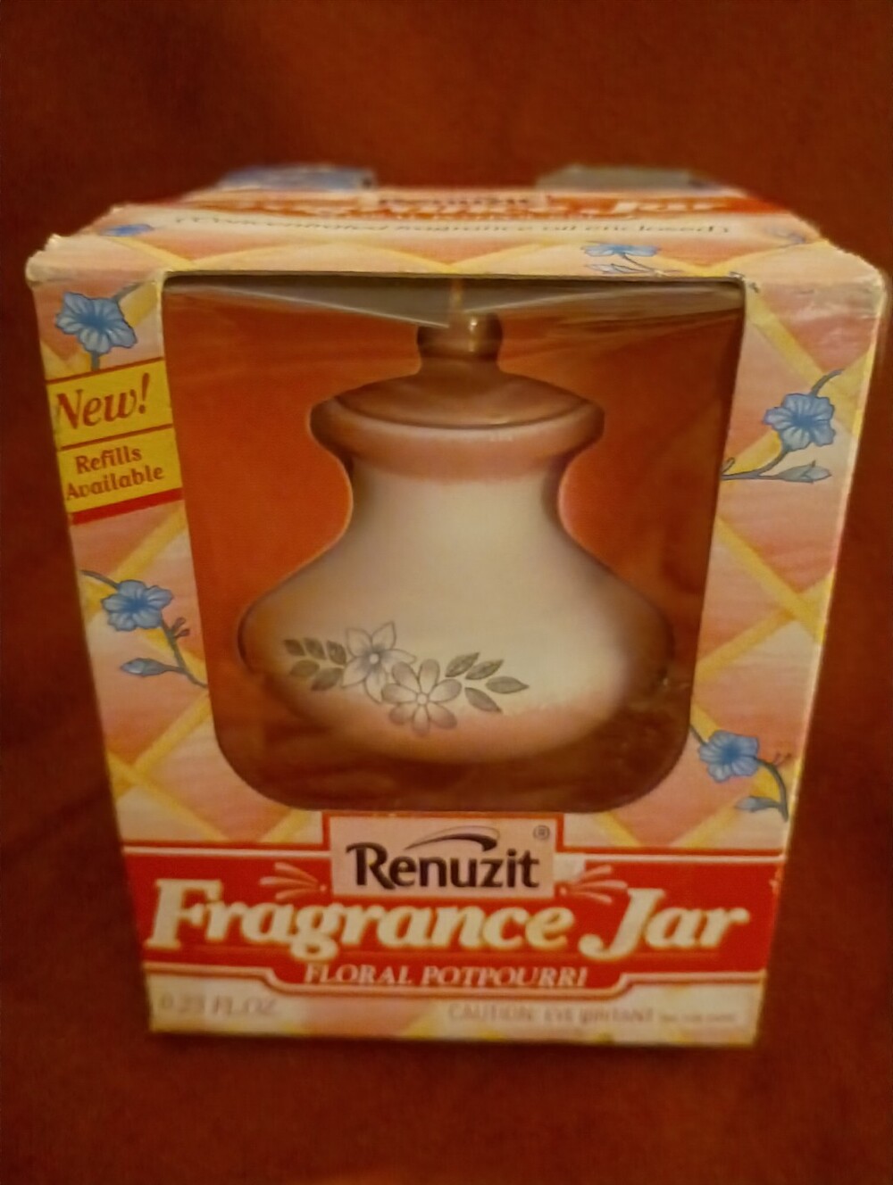 Renuzit Vintage Fragrance Jar Floral Potpourri With 2 Refills